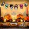 Dia De Los Muertos Decor Day of The Dead Decorations Dia De Los Muertos Sign Day of The Dead Decor Sugar Skull Cutouts Halloween Party Supplies, Set of 25